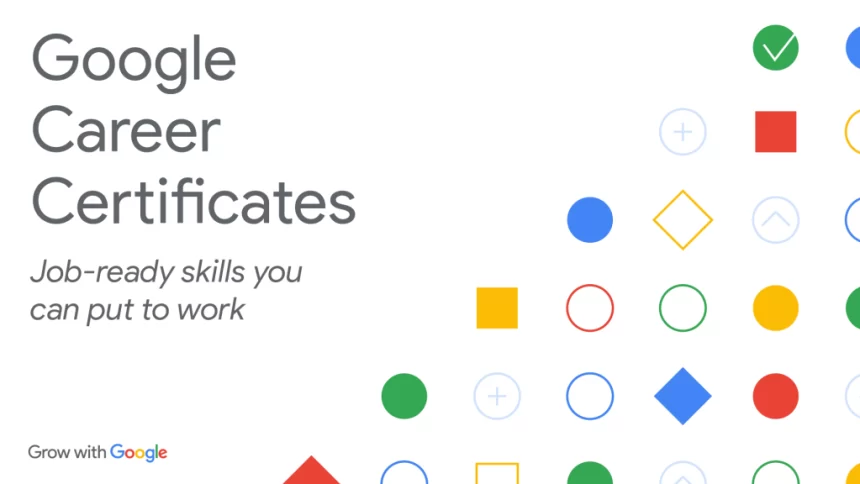 Google career certificates