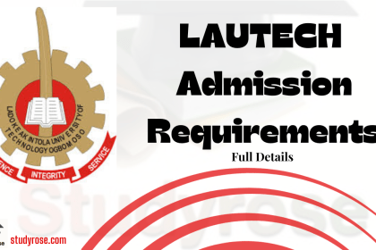 LAUTECH Admission Requirements